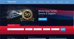 Desktop Screenshot of bluewateryachtsales.com